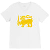 sri lanka international  national country lion sport flag V-Neck Tee