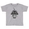 Kraken Loves Boat Toddler T-shirt