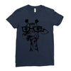 nerd giraffe Ladies Fitted T-Shirt