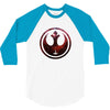 Rebel Alliance Logo 3/4 Sleeve Shirt