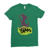 yaas queen Ladies Fitted T-Shirt