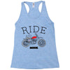ride and shine Racerback Tank