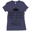 queens are born in august (2) Ladies Fitted T-Shirt