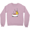 grilled cheese bath Crewneck Sweatshirt