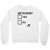 are you drunk check Crewneck Sweatshirt