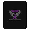 my hero is now my angel pancreatic cancer awareness Mousepad