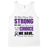 we don't know how strong we are until being strong is the only choice Tank Top