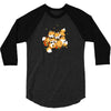 playful foxes 3/4 Sleeve Shirt