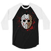 jason voorhees mask 3/4 Sleeve Shirt