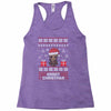 groot christmas Racerback Tank