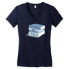 words are for nerds Women's V-Neck T-Shirt