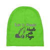 life is fragile Baby Beanies