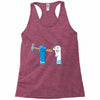 bad sock puppet Racerback Tank