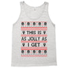 Emo Gothic Ugly Christmas Sweater Tank Top