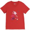 royal love V-Neck Tee