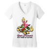 bored Women's V-Neck T-Shirt