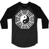 i ching ying and yang 3/4 Sleeve Shirt