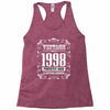 vintage made in 1998 perfectly aged a living legend Racerback Tank
