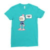bummer, man Ladies Fitted T-Shirt