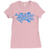 bargain paradise garage sign Ladies Fitted T-Shirt