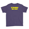 ozymandias was right Youth Tee