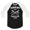 hawkins babysitting club indiana mike dustin eleven demogorgon strange 3/4 Sleeve Shirt