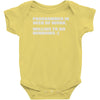 programmer in need of work Baby Onesie