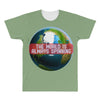 the world is always spinnin All Over Men's T-shirt