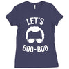 lets boo boo Ladies Fitted T-Shirt