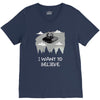 i want to believe in kang and kodos V-Neck Tee