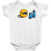 pac chomp Baby Onesie
