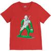 camouflage V-Neck Tee