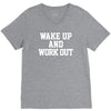 wake up work out V-Neck Tee