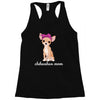 chihuahua mom Racerback Tank