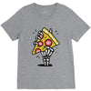pizza V-Neck Tee