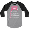 welder's wife 3/4 Sleeve Shirt