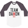 team damon salvatore 3/4 Sleeve Shirt