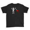 blackbeard's flag pirate edward teach Youth Tee