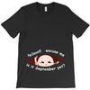 September Peeking Out Asian Baby Boy T-Shirt