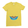 Two Peas In a Pod Twin Chocolate Baby Boys Ladies Fitted T-Shirt