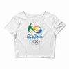 rio 2016 olympic games Crop Top