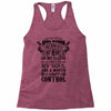 I Am An April Woman Racerback Tank