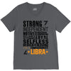 Strong Independent Motivated Libra V-Neck Tee