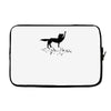 the coolest wolf moment ever Laptop sleeve