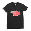 look late Ladies Fitted T-Shirt