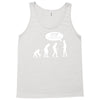banksy funny human evolution indie Tank Top