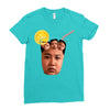 Kim Jong Un Ice T Ladies Fitted T-Shirt