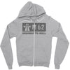 m62 highway to hull Zipper Hoodie
