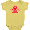 monster weightlifting Baby Bodysuit