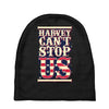 harvey can't stop us Baby Beanies